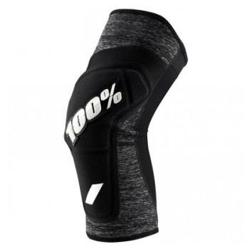 100% RIDECAMP Knee Guards Black/Grey